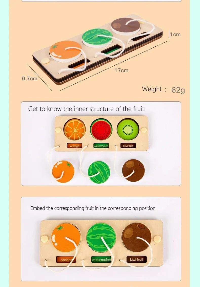 NEU Busy Board Montessori Frühpädagogisches Spielzeug Kognitives Training Kleinkinderfähigkeiten Lernen Holzspiel Busyboard DIY Zubehör