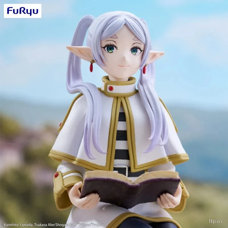 14cm Frieren: Beyond Journey's End Anime Figur Noodle Stopper Frieren Actionfigur Luminasta Frieren Figurensammlung Modell