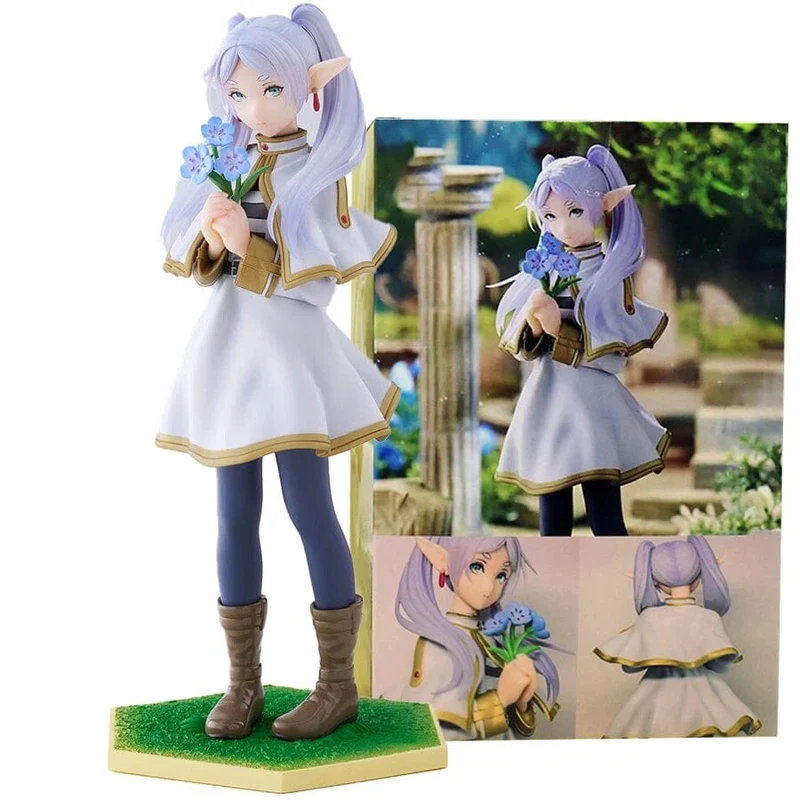 14cm Frieren: Beyond Journey's End Anime Figur Noodle Stopper Frieren Actionfigur Luminasta Frieren Figurensammlung Modell