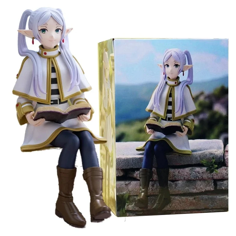 14cm Frieren: Beyond Journey's End Anime Figur Noodle Stopper Frieren Actionfigur Luminasta Frieren Figurensammlung Modell