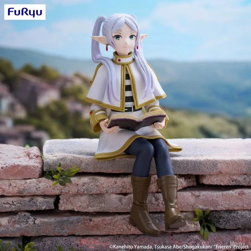14cm Frieren: Beyond Journey's End Anime Figur Noodle Stopper Frieren Actionfigur Luminasta Frieren Figurensammlung Modell