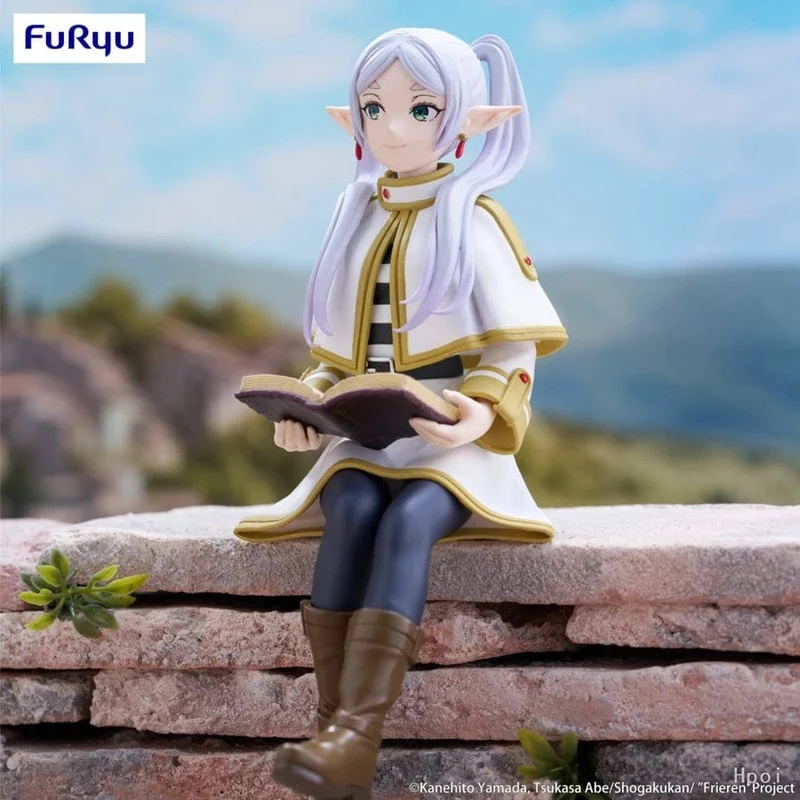 14cm Frieren: Beyond Journey's End Anime Figur Noodle Stopper Frieren Actionfigur Luminasta Frieren Figurensammlung Modell