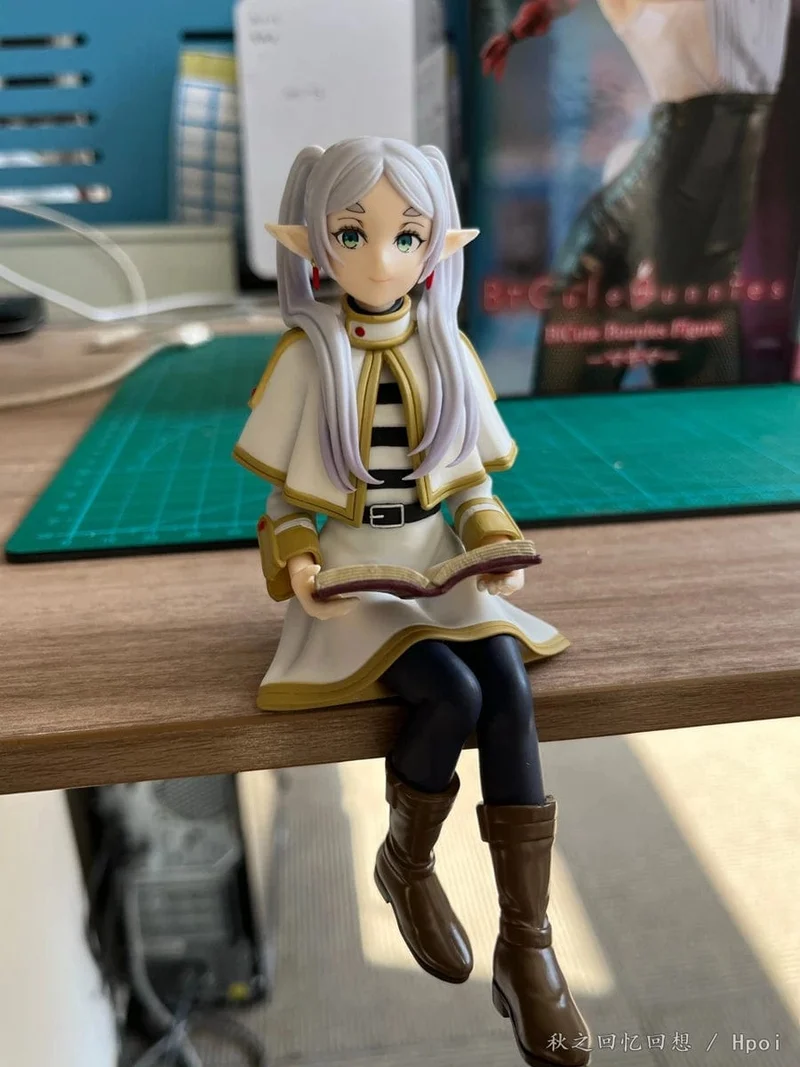 14cm Frieren: Beyond Journey's End Anime Figur Noodle Stopper Frieren Actionfigur Luminasta Frieren Figurensammlung Modell