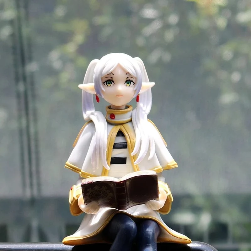14cm Frieren: Beyond Journey's End Anime Figur Noodle Stopper Frieren Actionfigur Luminasta Frieren Figurensammlung Modell