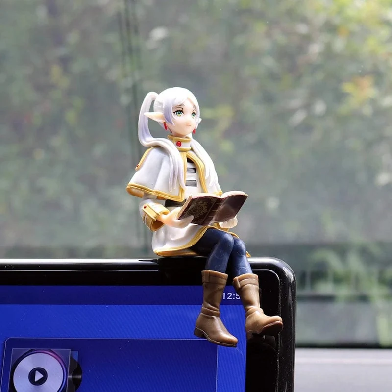 14cm Frieren: Beyond Journey's End Anime Figur Noodle Stopper Frieren Actionfigur Luminasta Frieren Figurensammlung Modell