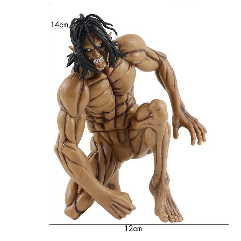 Angriff auf Titan Eren Jaeger Giant ver. Actionfigur Sammlermodell Puppenfigur Spielzeug für Kinder Weihnachtsgeschenk