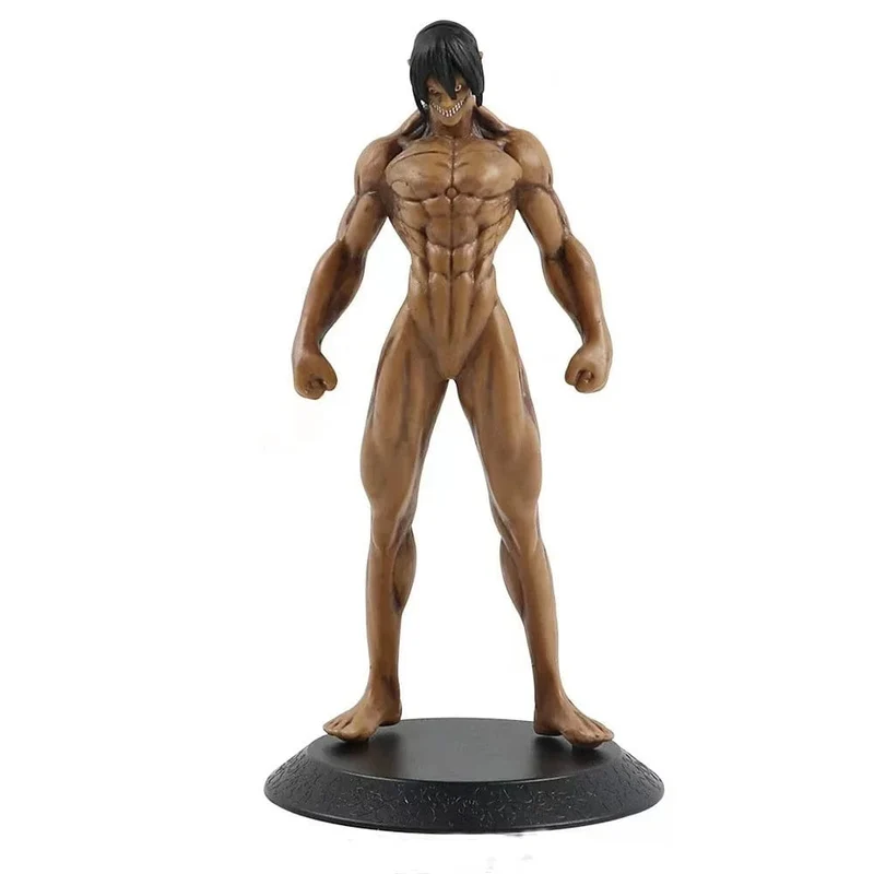 Angriff auf Titan Eren Jaeger Giant ver. Actionfigur Sammlermodell Puppenfigur Spielzeug für Kinder Weihnachtsgeschenk