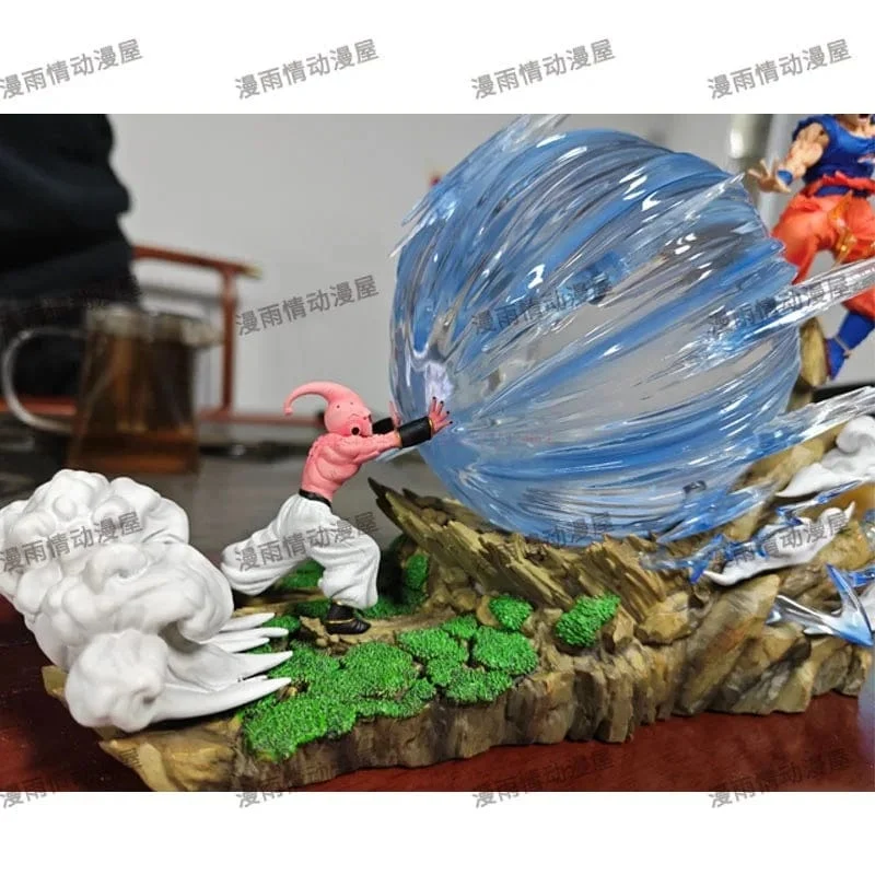 22 cm Anime Dragon Ball Z Majin Buu Vs Son Goku Figur Gk Statue Action-figuren Pvc Sammlung Modell Für Kinder geschenke Spielzeug