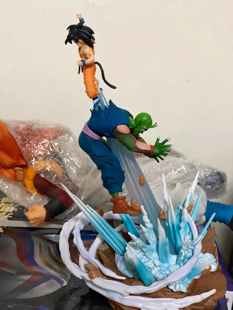 22 cm Anime Dragon Ball Z Majin Buu Vs Son Goku Figur Gk Statue Action-figuren Pvc Sammlung Modell Für Kinder geschenke Spielzeug