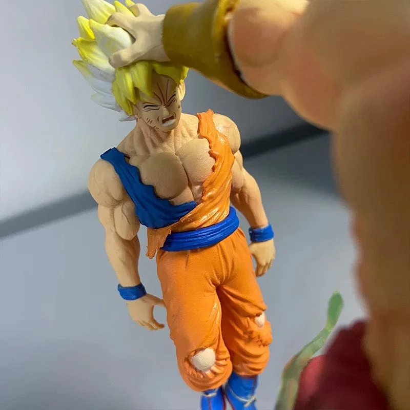 Anime Dragon Ball Broly Vs Son Goku Figur 20cm Gk PVC Actionfiguren Statue Sammlung Modell Spielzeug Geschenke