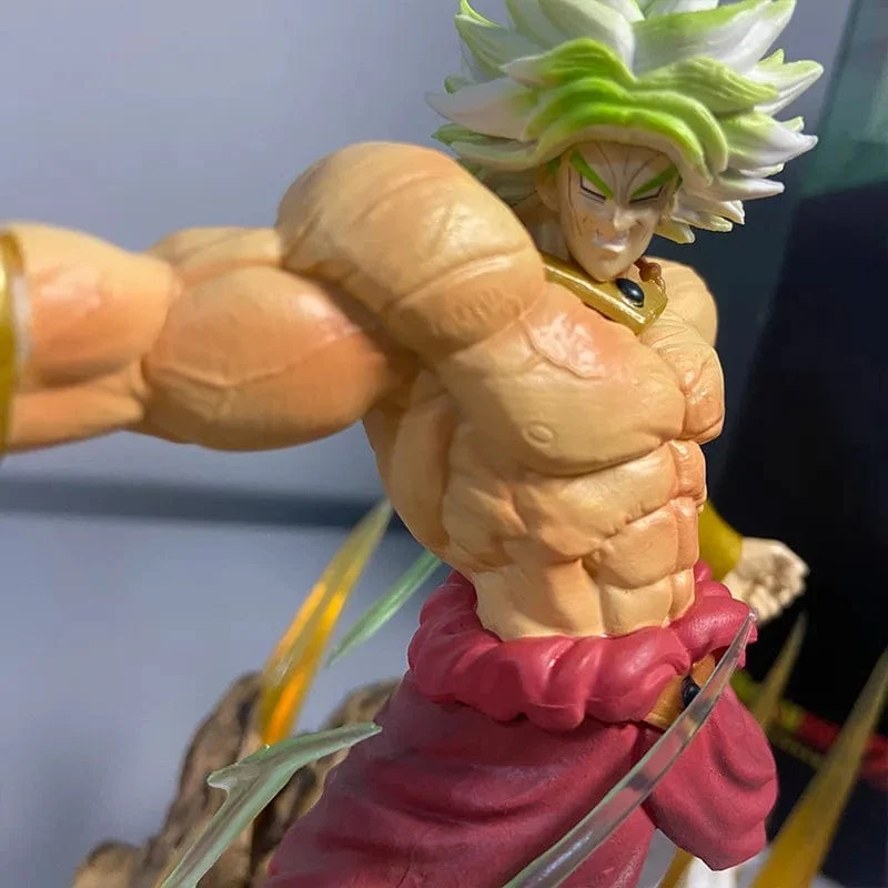Anime Dragon Ball Broly Vs Son Goku Figur 20cm Gk PVC Actionfiguren Statue Sammlung Modell Spielzeug Geschenke