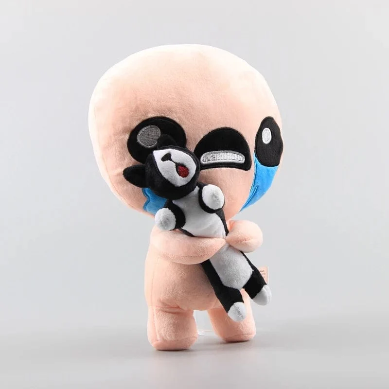 30 cm The Binding of Isaac Plüschtiere ISAAC mit schwarzer Katze Plüsch Weiche Kuscheltiere Spielzeug Puppe Geschenke für Kinder Kinder