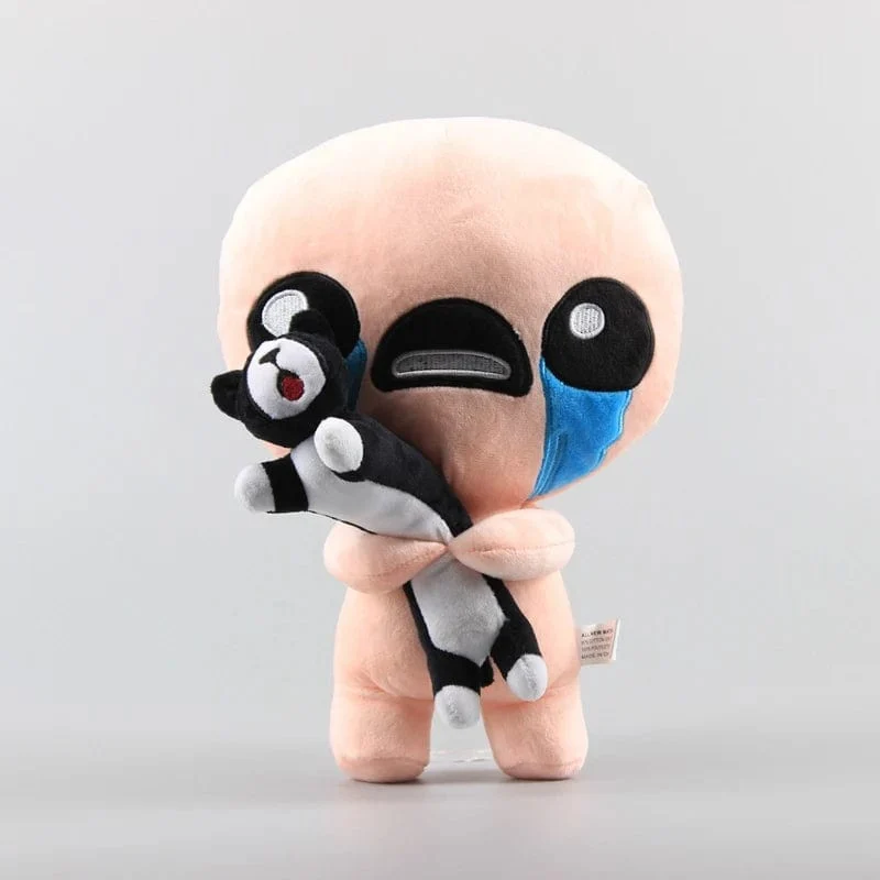 30 cm The Binding of Isaac Plüschtiere ISAAC mit schwarzer Katze Plüsch Weiche Kuscheltiere Spielzeug Puppe Geschenke für Kinder Kinder