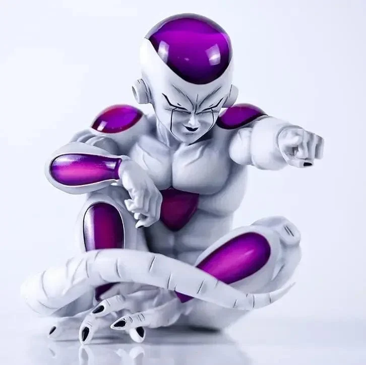 Dragon Ball Z Freeza Sit Ver Actionfigur Modelo Brinquedos, 13 cm