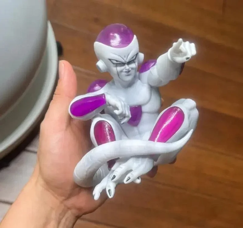 Dragon Ball Z Freeza Sit Ver Actionfigur Modelo Brinquedos, 13 cm
