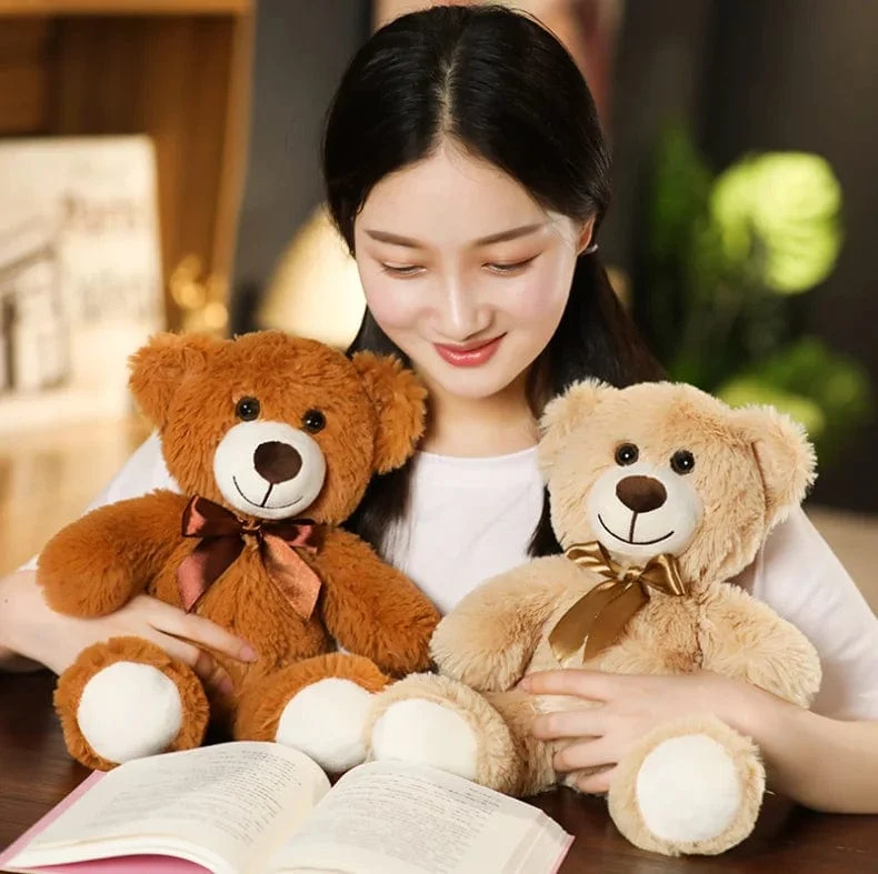 Neue heiße Weihnachtsbär schöne Teddybär Plüschtiere gefüllte süße Bär Puppe Jungen & Mädchen Valentinstag Geschenk Kinder Baby Weihnachtsgeschenk