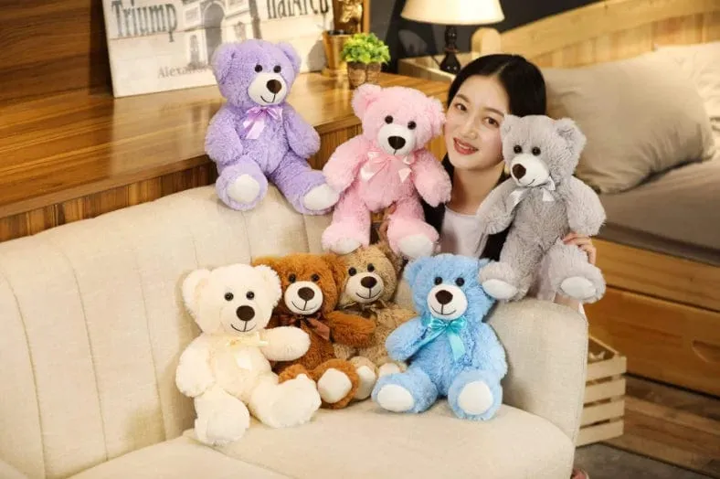 Neue heiße Weihnachtsbär schöne Teddybär Plüschtiere gefüllte süße Bär Puppe Jungen & Mädchen Valentinstag Geschenk Kinder Baby Weihnachtsgeschenk