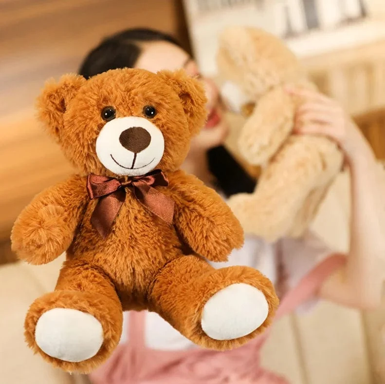 Neue heiße Weihnachtsbär schöne Teddybär Plüschtiere gefüllte süße Bär Puppe Jungen & Mädchen Valentinstag Geschenk Kinder Baby Weihnachtsgeschenk