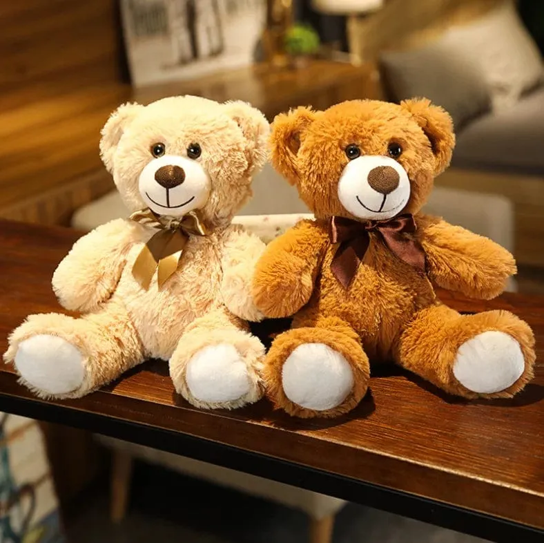 Neue heiße Weihnachtsbär schöne Teddybär Plüschtiere gefüllte süße Bär Puppe Jungen & Mädchen Valentinstag Geschenk Kinder Baby Weihnachtsgeschenk