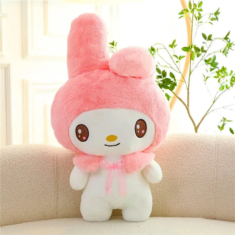 25/55 cm Sanrio Kuromi My Melody Niedliche Serie Kawaii Plüschtierpuppe Cartoon Niedliches Plüschkissen Spielzeug Geburtstagsgeschenk Kissen