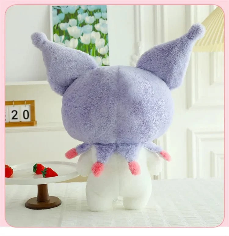 25/55 cm Sanrio Kuromi My Melody Niedliche Serie Kawaii Plüschtierpuppe Cartoon Niedliches Plüschkissen Spielzeug Geburtstagsgeschenk Kissen