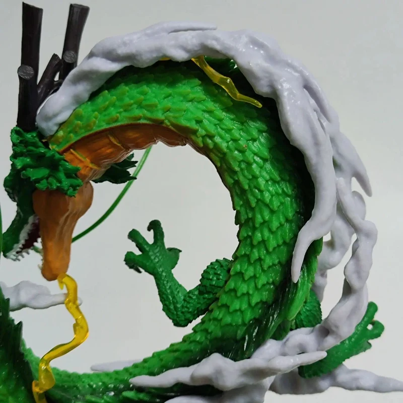 24 cm Dragon Ball Anime Figur Shenron Figur Goku und Shenron Figur Modell PVC Statue Puppe Sammlung Zimmer Spielzeug Geschenke