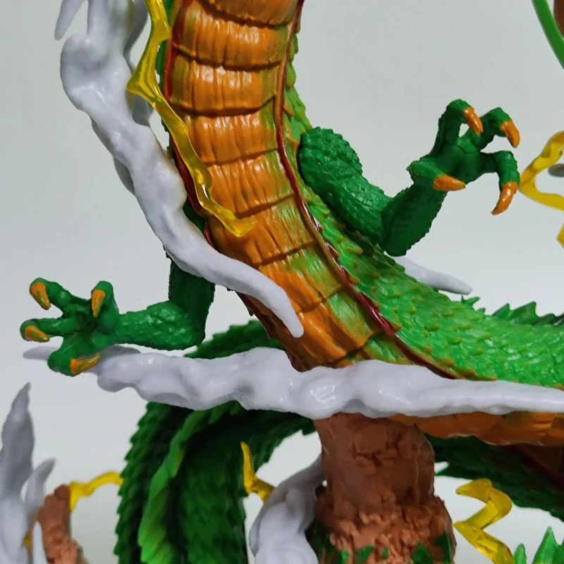24 cm Dragon Ball Anime Figur Shenron Figur Goku und Shenron Figur Modell PVC Statue Puppe Sammlung Zimmer Spielzeug Geschenke
