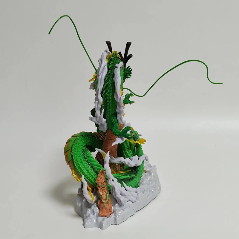 24 cm Dragon Ball Anime Figur Shenron Figur Goku und Shenron Figur Modell PVC Statue Puppe Sammlung Zimmer Spielzeug Geschenke