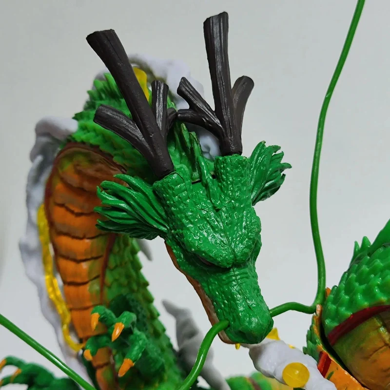24 cm Dragon Ball Anime Figur Shenron Figur Goku und Shenron Figur Modell PVC Statue Puppe Sammlung Zimmer Spielzeug Geschenke