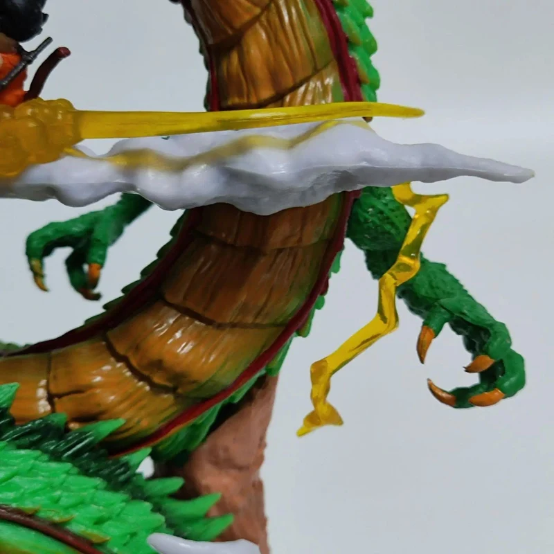 24 cm Dragon Ball Anime Figur Shenron Figur Goku und Shenron Figur Modell PVC Statue Puppe Sammlung Zimmer Spielzeug Geschenke