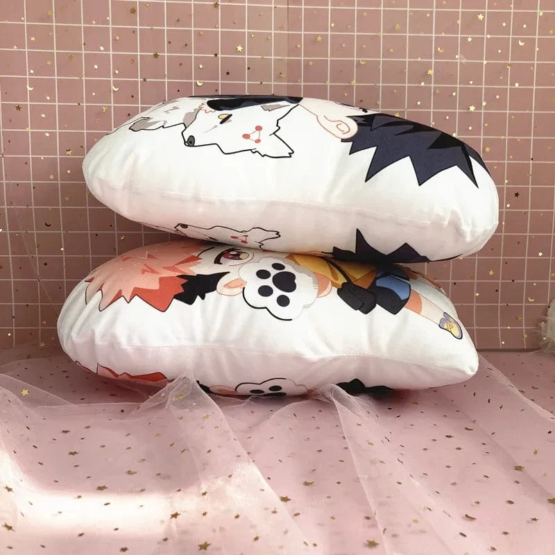 10 cm Anime Jujutsu Kaisen Plüsch Puppe Itadori Yuji Fushiguro Megumi Gojo Satoru Weiche Gefüllte Kissen Kinder Plüsch Kissen Spielzeug
