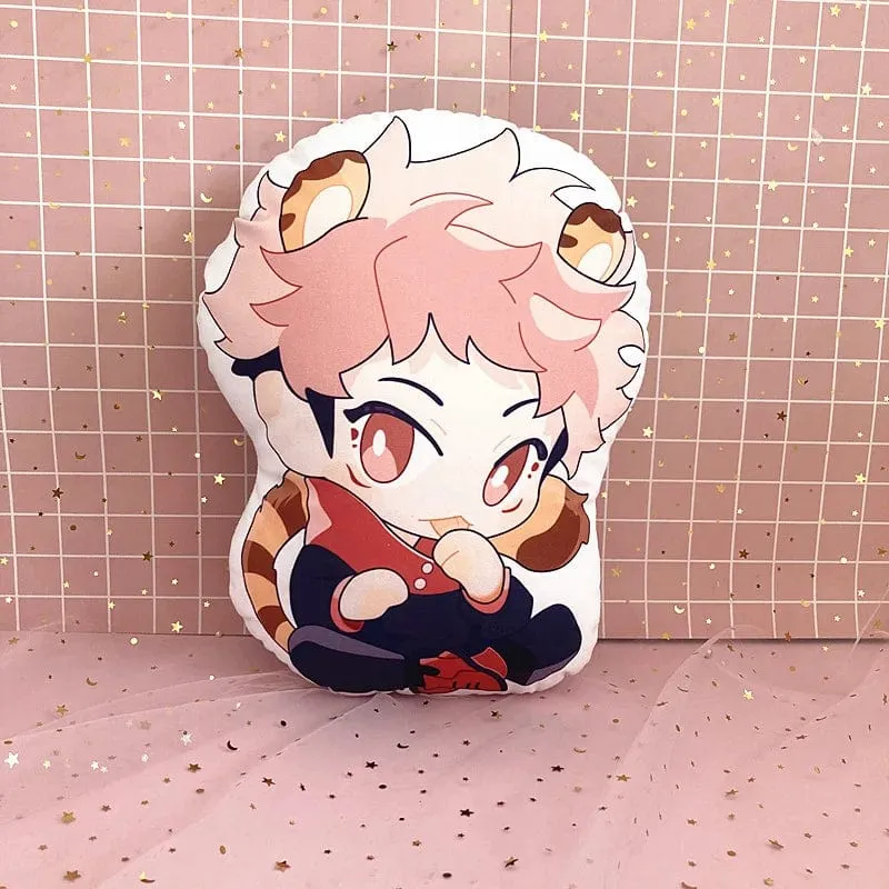 10 cm Anime Jujutsu Kaisen Plüsch Puppe Itadori Yuji Fushiguro Megumi Gojo Satoru Weiche Gefüllte Kissen Kinder Plüsch Kissen Spielzeug