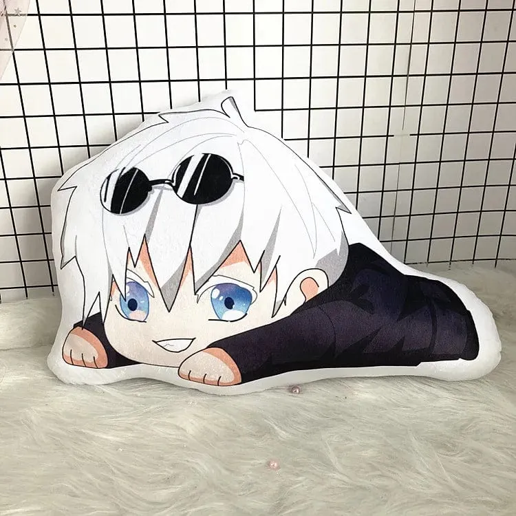 10 cm Anime Jujutsu Kaisen Plüsch Puppe Itadori Yuji Fushiguro Megumi Gojo Satoru Weiche Gefüllte Kissen Kinder Plüsch Kissen Spielzeug