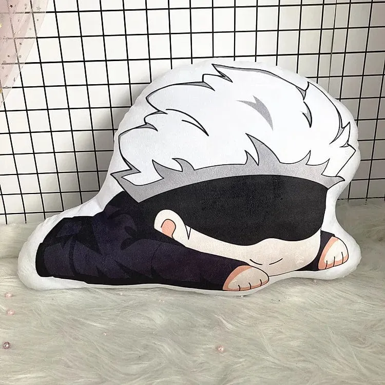 10 cm Anime Jujutsu Kaisen Plüsch Puppe Itadori Yuji Fushiguro Megumi Gojo Satoru Weiche Gefüllte Kissen Kinder Plüsch Kissen Spielzeug