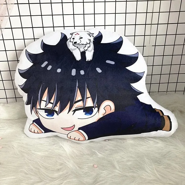 10 cm Anime Jujutsu Kaisen Plüsch Puppe Itadori Yuji Fushiguro Megumi Gojo Satoru Weiche Gefüllte Kissen Kinder Plüsch Kissen Spielzeug