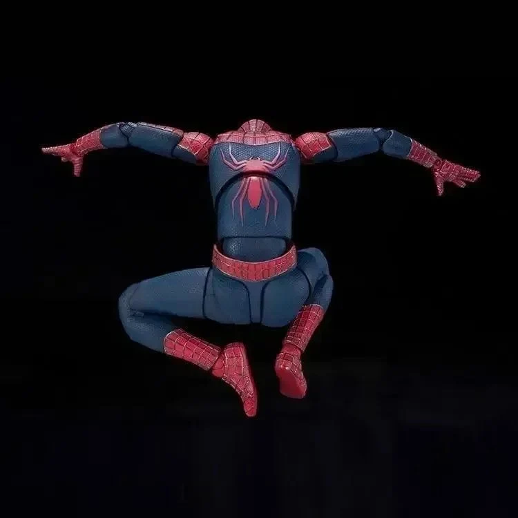 SHF Spider Man 3 Actionfigur Spiderman 3 Tobey Maguire Anime Figur PVC-Statue Modellsammlung Puppe Decora Neujahrsgeschenke