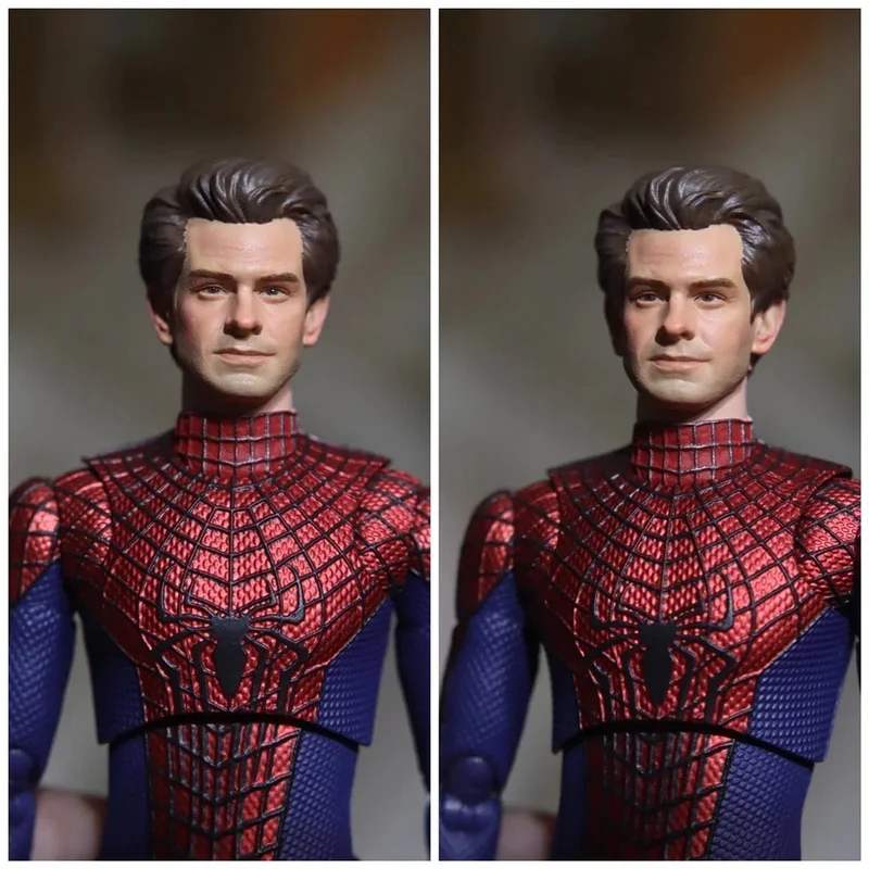 SHF Spider Man 3 Actionfigur Spiderman 3 Tobey Maguire Anime Figur PVC-Statue Modellsammlung Puppe Decora Neujahrsgeschenke