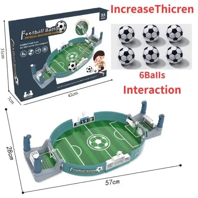Tischfußball, Brettspiel, Spielspielzeug für Familienfeiern, Tischfußball, Spielball, Fußballspielzeug, interaktives Eltern-Kind-Fußball