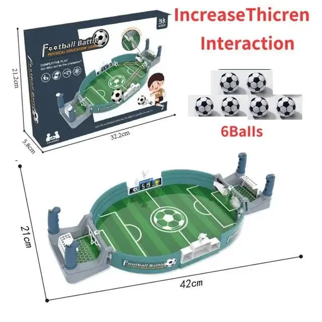 Tischfußball, Brettspiel, Spielspielzeug für Familienfeiern, Tischfußball, Spielball, Fußballspielzeug, interaktives Eltern-Kind-Fußball