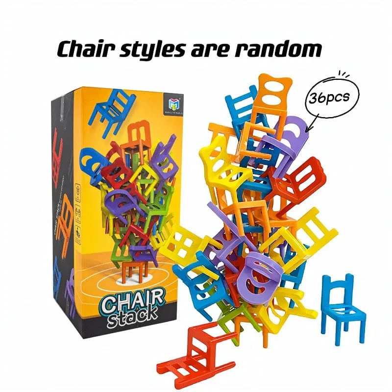 24-42 stück kinder puzzle klappstuhl spielzeug eltern-kind-interaktives spiel für kinder stuhl stapel party spiel juego social spiele