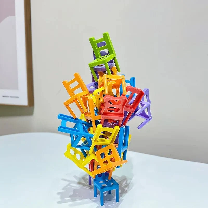 24-42 stück kinder puzzle klappstuhl spielzeug eltern-kind-interaktives spiel für kinder stuhl stapel party spiel juego social spiele