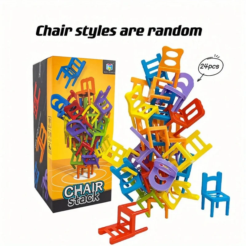 24-42 stück kinder puzzle klappstuhl spielzeug eltern-kind-interaktives spiel für kinder stuhl stapel party spiel juego social spiele