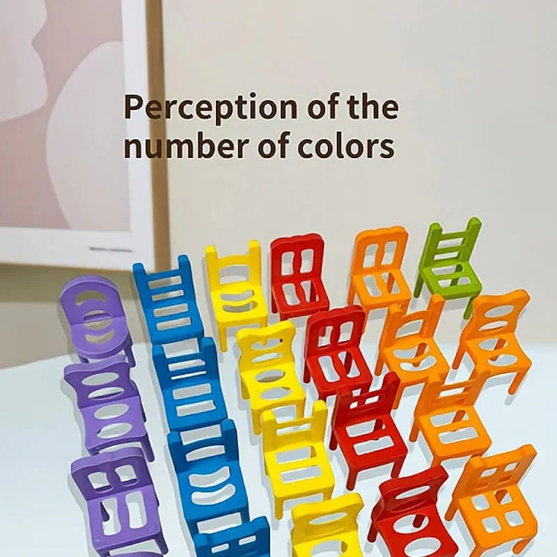 24-42 stück kinder puzzle klappstuhl spielzeug eltern-kind-interaktives spiel für kinder stuhl stapel party spiel juego social spiele