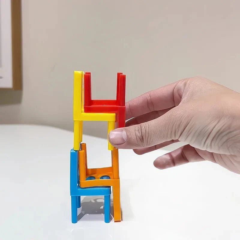 24-42 stück kinder puzzle klappstuhl spielzeug eltern-kind-interaktives spiel für kinder stuhl stapel party spiel juego social spiele