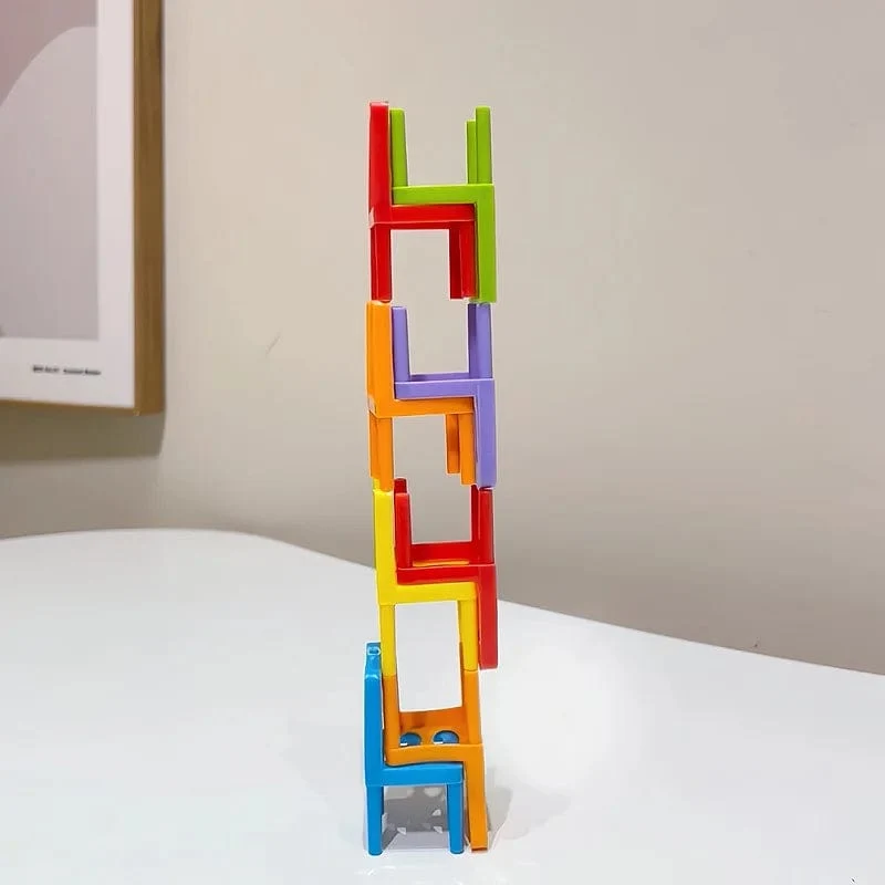 24-42 stück kinder puzzle klappstuhl spielzeug eltern-kind-interaktives spiel für kinder stuhl stapel party spiel juego social spiele