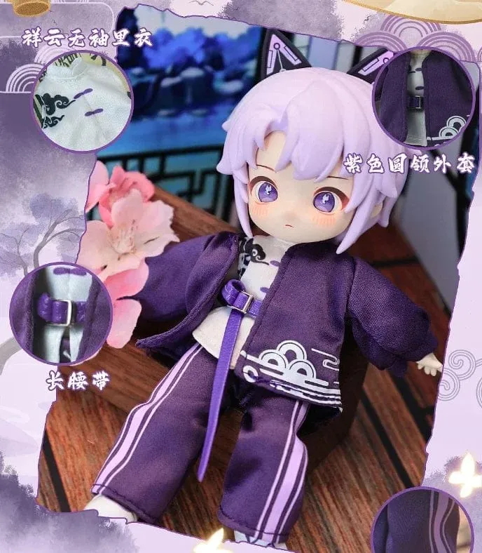 Auf Lager Nagi Beast 3. Generation Dragon Journey Season Series Süße 15cm Puppe Bjd 12-Punkt-Puppe Bewegliches Puppengeschenk
