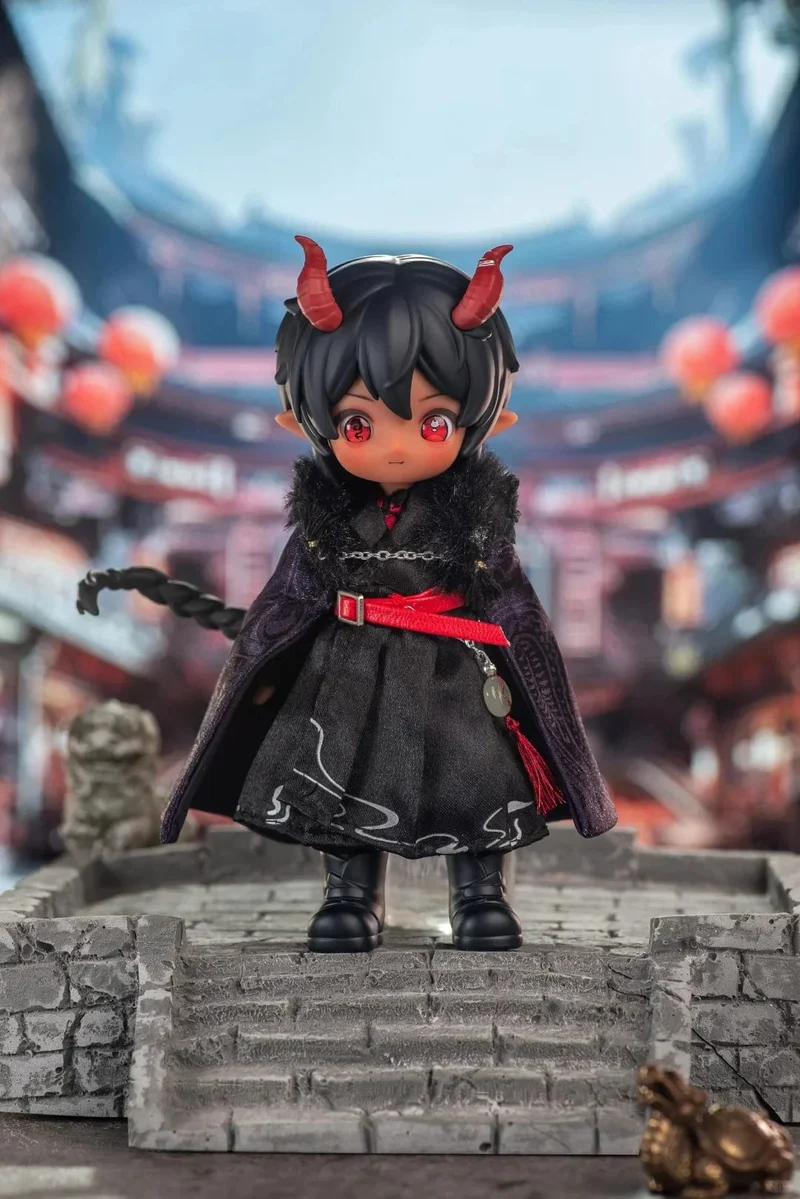 Auf Lager Nagi Beast 3. Generation Dragon Journey Season Series Süße 15cm Puppe Bjd 12-Punkt-Puppe Bewegliches Puppengeschenk