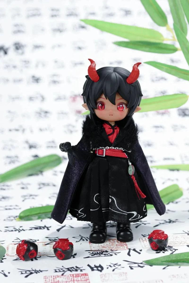 Auf Lager Nagi Beast 3. Generation Dragon Journey Season Series Süße 15cm Puppe Bjd 12-Punkt-Puppe Bewegliches Puppengeschenk