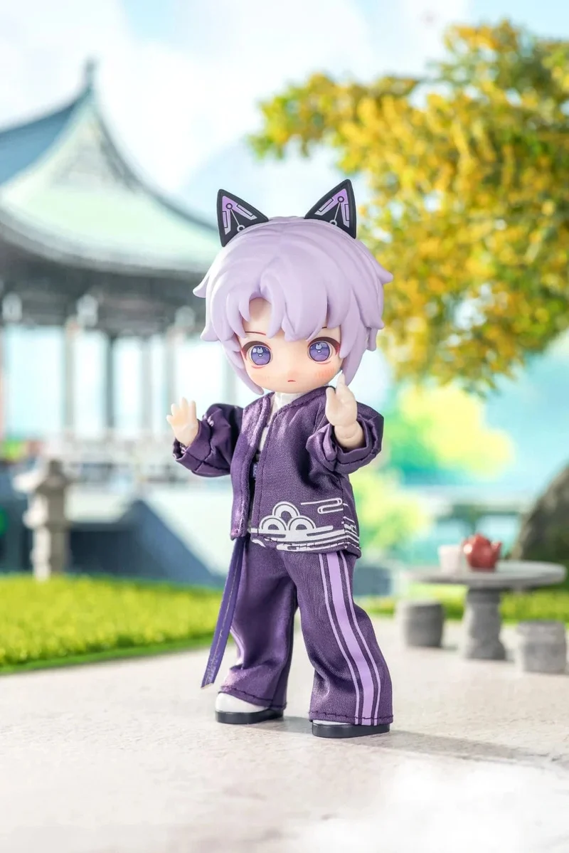 Auf Lager Nagi Beast 3. Generation Dragon Journey Season Series Süße 15cm Puppe Bjd 12-Punkt-Puppe Bewegliches Puppengeschenk