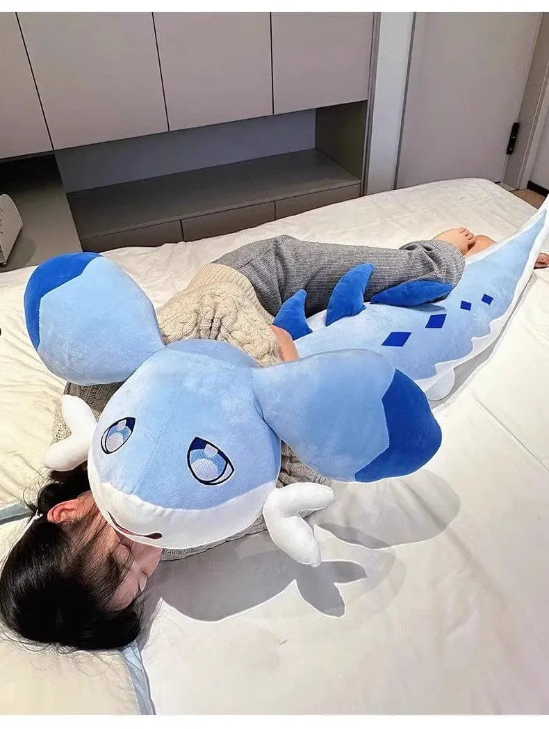 Palworld Plüsch Chillet Gefülltes Kissen Nackenrolle Spielzeug Spiel Kawaii Grizzbolt Anime Peripherie Stoffpuppe Gefülltes Dekor Modell